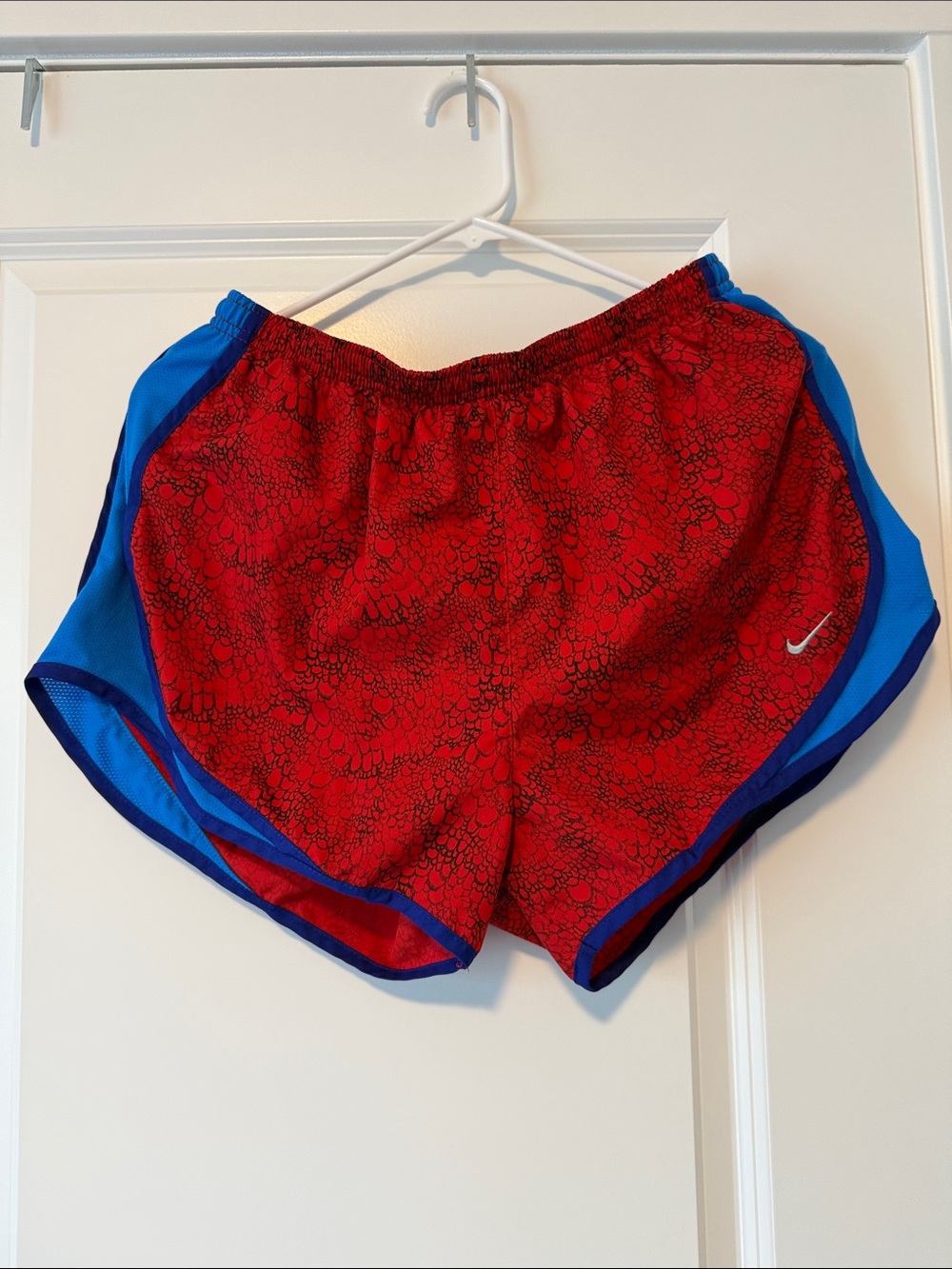 Nike Red & Blue Athletic dri-fit Running Shorts